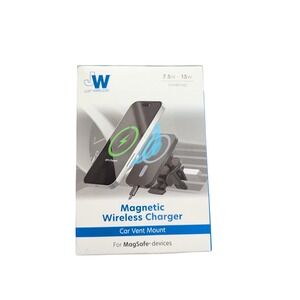 R7O Just Wireless 7.5W -‎ 15W Magnetic Wireless Charger Car Vent Mount